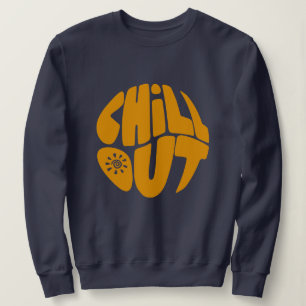 Hand plockade-skrivfras i form av boll t shirt