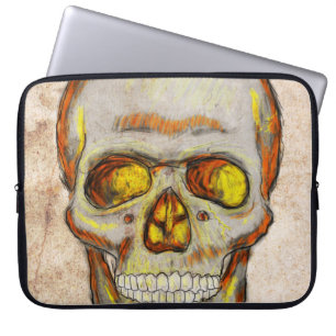 Hand plockade Skull Laptop Fodral