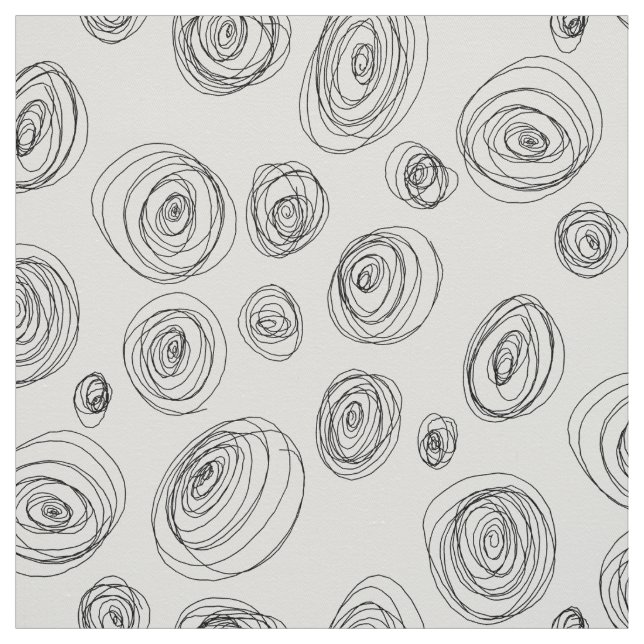 Hand plockade Spiral Fabric Tyg (Provkarta)