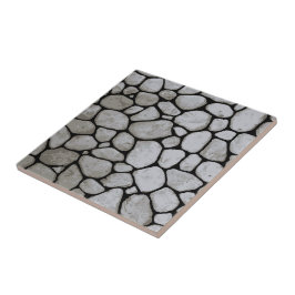 Hand plockade-stenar Modern badrumsdekaler, svart  Kakelplatta