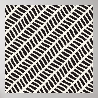 Hand plockade stil utan sömlösa mönster. Abstrakte Poster