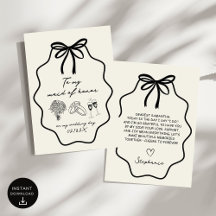 Hand plockade till min Maid of honor på min Bröllo