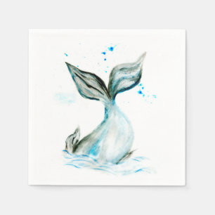 Hand plockade val svan pappersservett