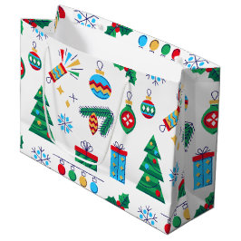 Hand plockade Vector Art jul Inslag