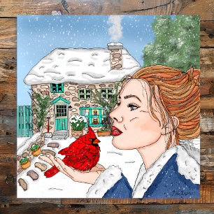 Hand plockade-vinterdagen poster