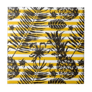 Hand plockadeananas kakelplatta