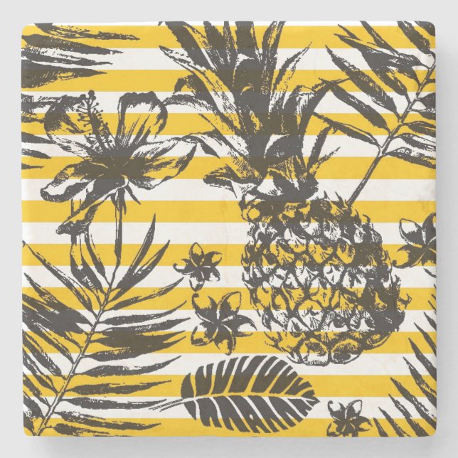 Hand plockadeananas stenunderlägg (Framsidan)