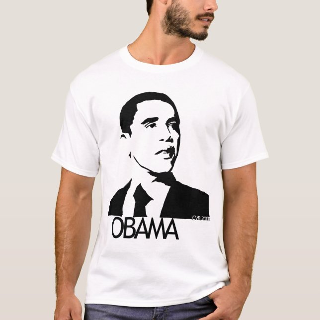 Hand plockadeBarack Obama Pic Tee (Framsida)