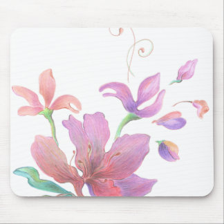 Hand plockadeblomma Mousepad Musmatta