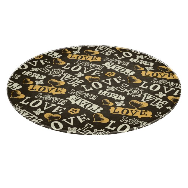 Hand plockadekärlekmönster (Hörn)