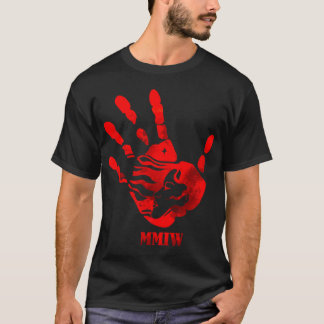 Hand Red Mmiw T Shirt
