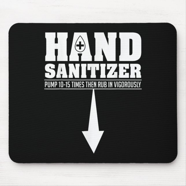 Hand Sanitizer Funny Sarcastic Vuxen humor Dirty J Musmatta (Framsidan)