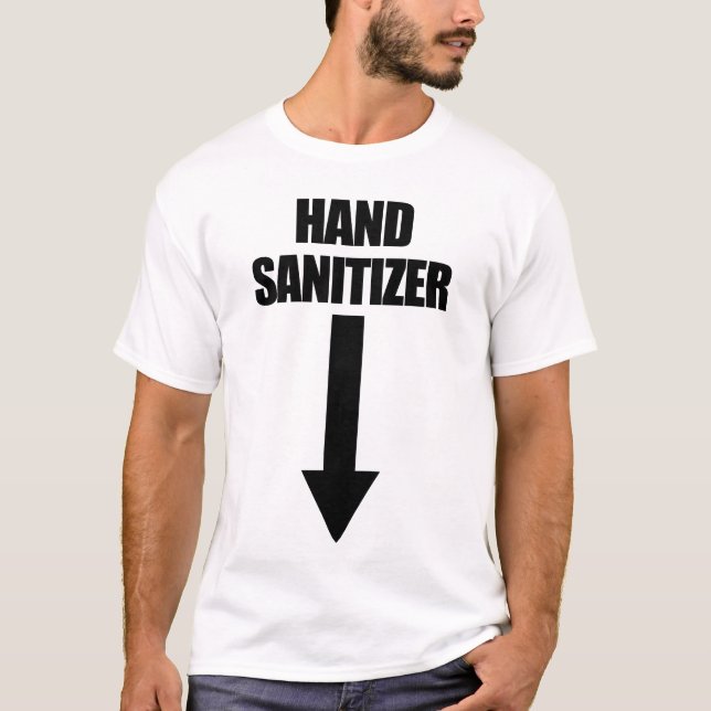 Hand Sanitizer Vuxen humor Manar Embarrassing T Shirt (Framsida)