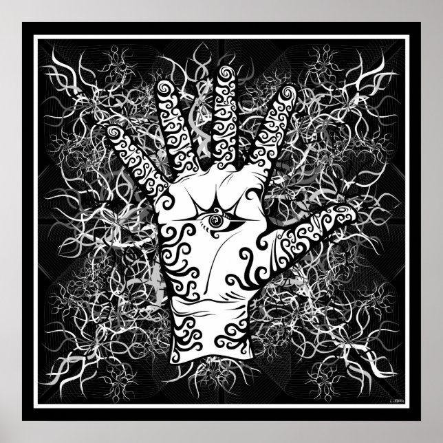 hand/sensation/el - Poster (Framsidan)