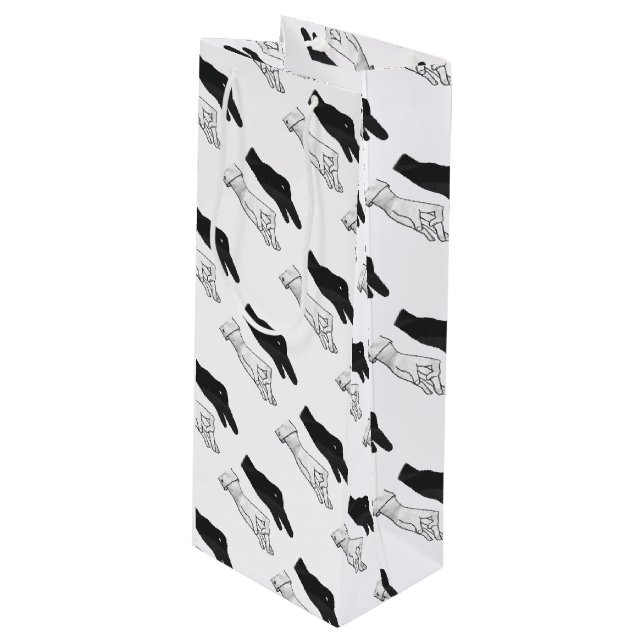 Hand Silhouette Anka (Framsidan Vinklad)