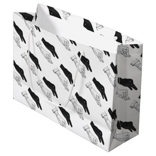 Hand Silhouette Anka (Framsidan Vinklad)