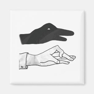 Hand Silhouette Anka Magnet