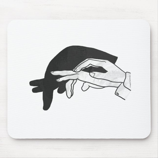 Hand Silhouette Anteater Musmatta (Framsidan)