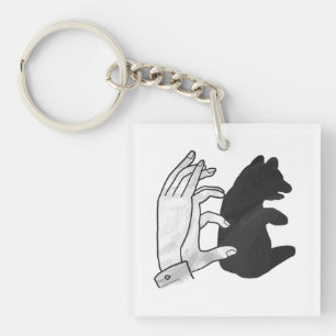 Hand Silhouette Bear Unge