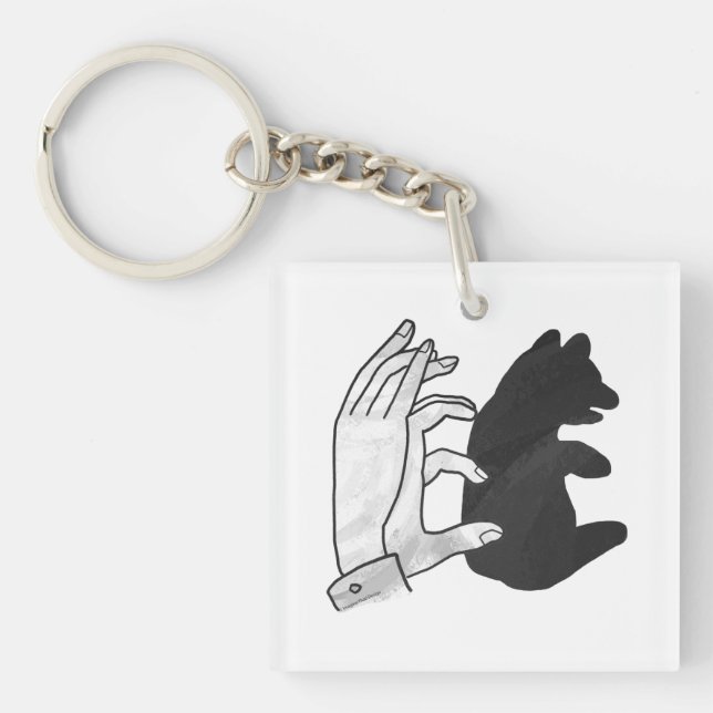 Hand Silhouette Bear Unge (Framsidan)