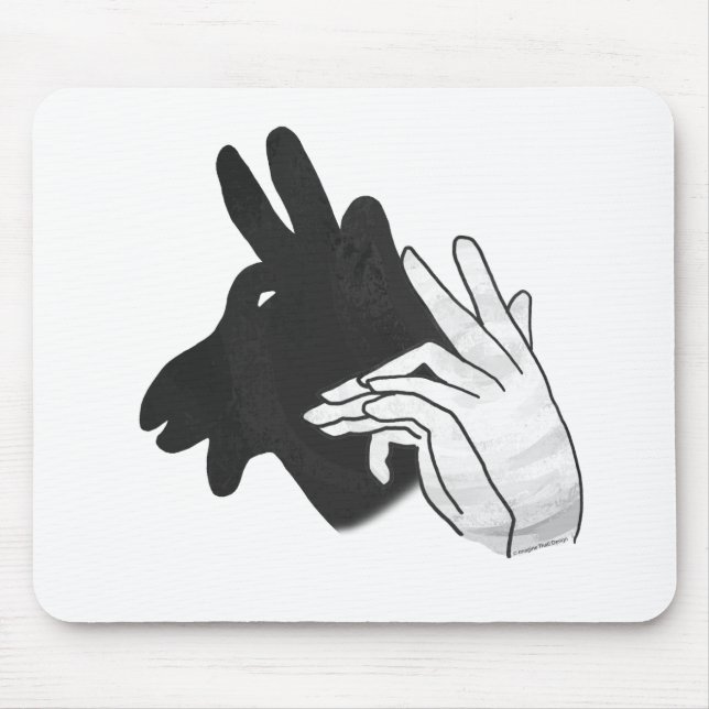 Hand Silhouette Billy Goat Musmatta (Framsidan)