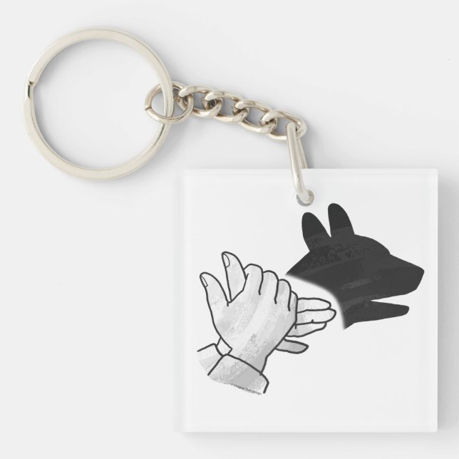 Hand Silhouette Black Hund (Framsidan)