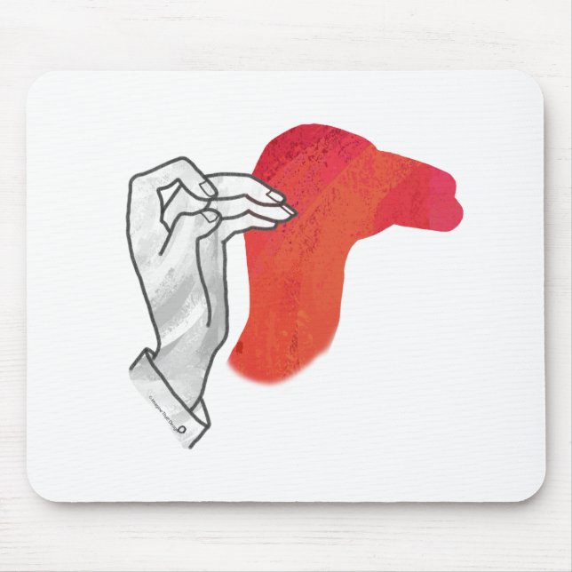 Hand Silhouette Camel Red Musmatta (Framsidan)