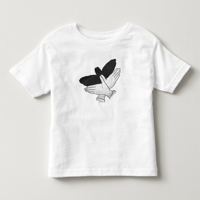 Hand Silhouette Eagle Tee (Framsida)