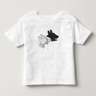 Hand Silhouette Hund Tee Shirt