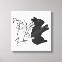 Hand Silhouette Rabbit