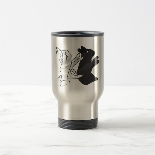 Hand Silhouette Rabbit Resemugg (Center)