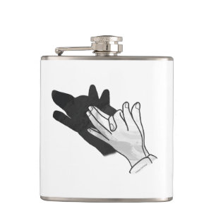 Hand Silhouette-Varg Fickplunta