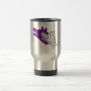 Hand Silhouette Varg Lila Resemugg