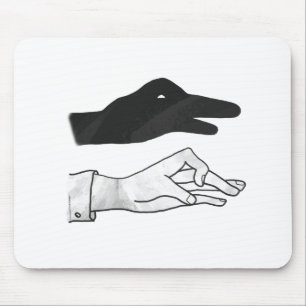 Hand Silhuett Anka Musmatta