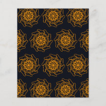 Hand teckning abstrakt mönster Skrapbok Papper