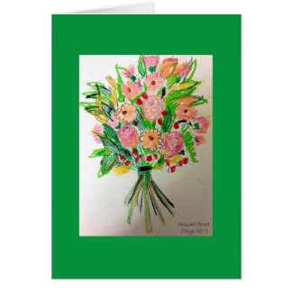 Hand Tied Bouquet Hälsningskort