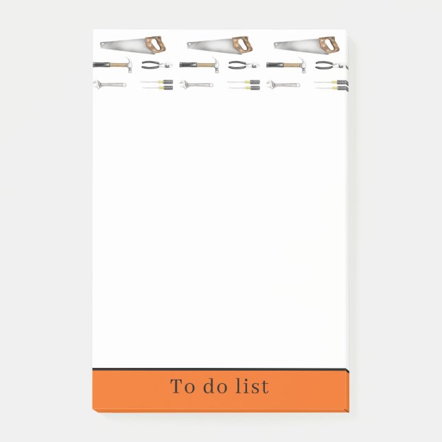 Hand verktyg post-it block (Framsida)