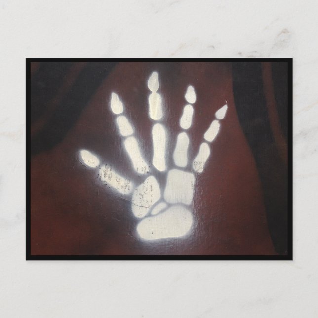 hand vykort (Framsida)