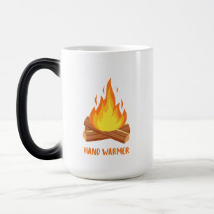 Hand Warmer Camp Fire Magisk Mugg