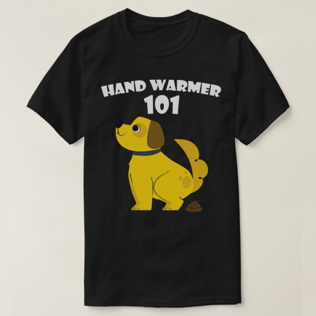 Hand Warmer T Shirt (Design framsida)