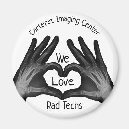 Hand Xray Heart Rad Tech Apprecition Magnet