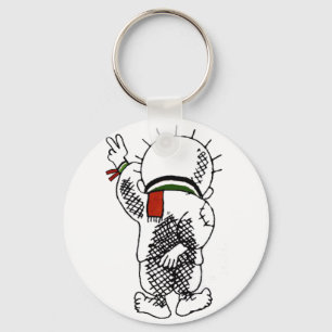 Handala (palestinsk Kid) Keychain Nyckelring