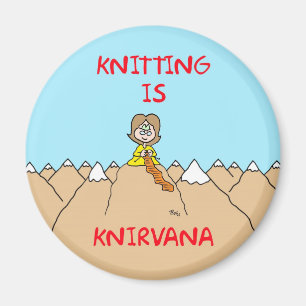 handarbete är knirvanaguruen magnet