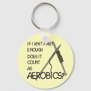 HandarbeteAerobics Nyckelring