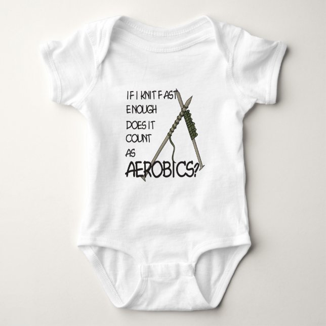 HandarbeteAerobics Tee Shirt (Framsida)
