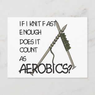 HandarbeteAerobics Vykort