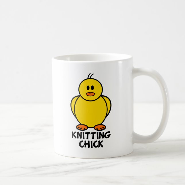 Handarbetechick Kaffemugg (Höger)