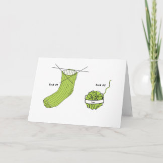 Handarbetehälsningkort, handarbetekort kort