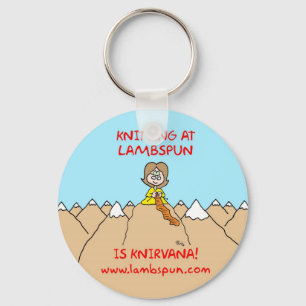 handarbeteknirvanalambspun nyckelring