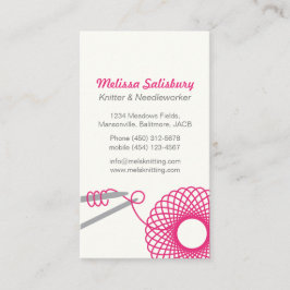 Handarbeteneedleworkvisitkortar Visitkort